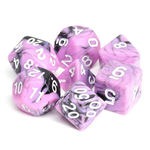 Blueberry Smoothie RPG Dice Set Plastic Dice Foam Brain Games