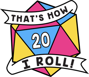 That's How I Roll Pride Pin - Pansexual Enamel Pin Foam Brain Games