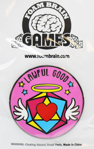 Pride Flag Alignment Pin: Pansexual Enamel Pin Foam Brain Games