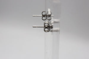 D20 Stud Earrings: Green Jewelry Foam Brain Games